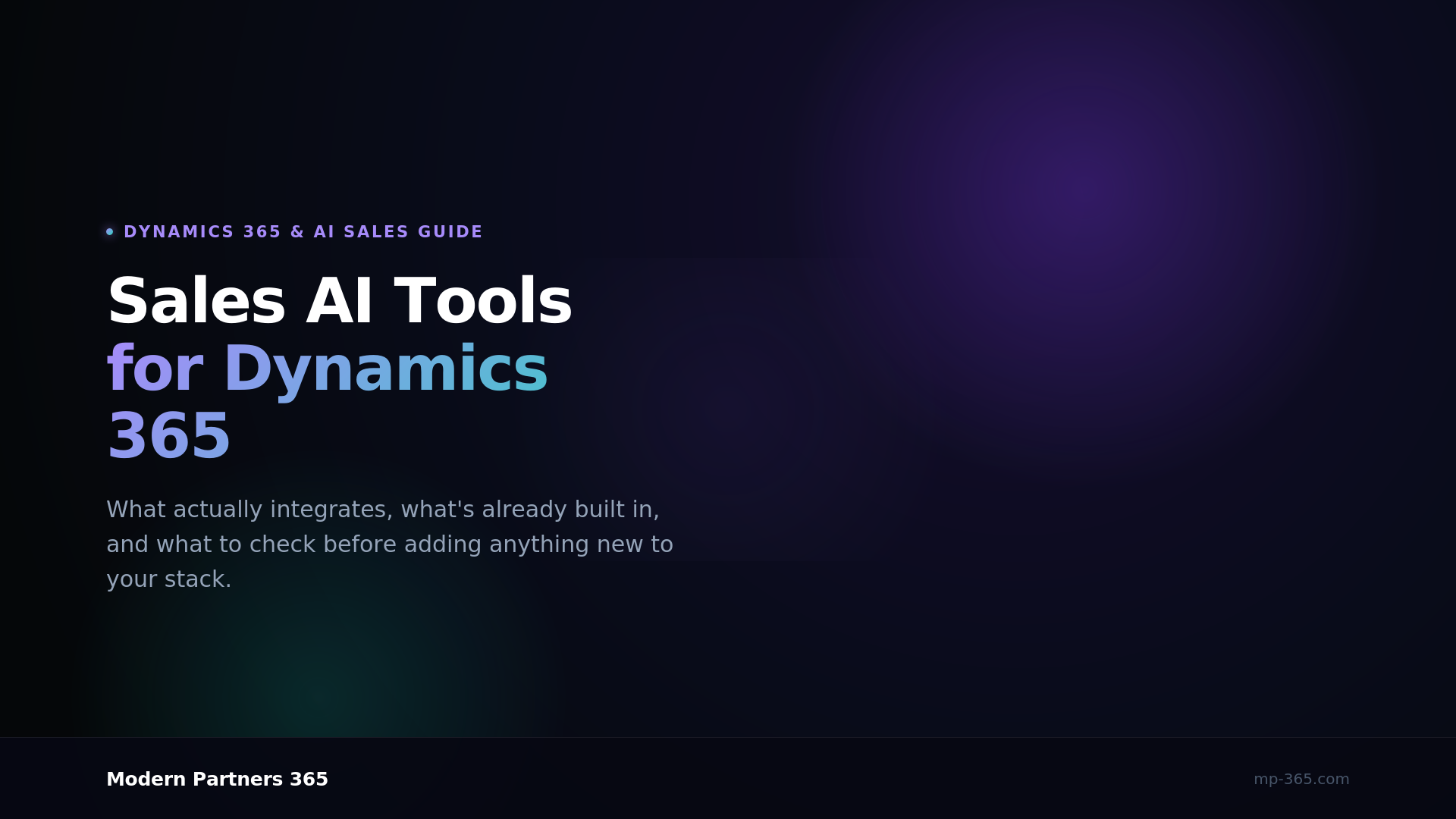 Sales AI Tools for Dynamics 365: What Actually Works in 2026