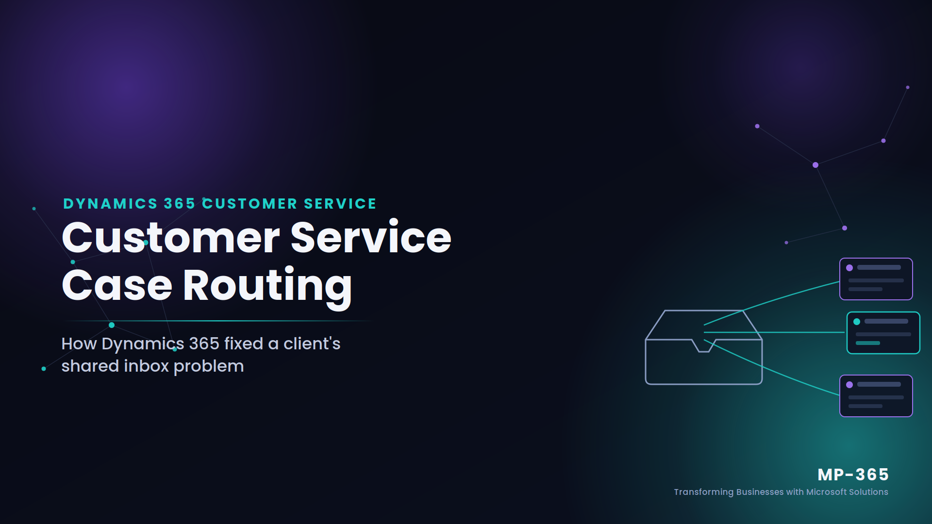 Customer Service Case Routing: How Dynamics 365 Fixed a Client’s Shared Inbox Problem