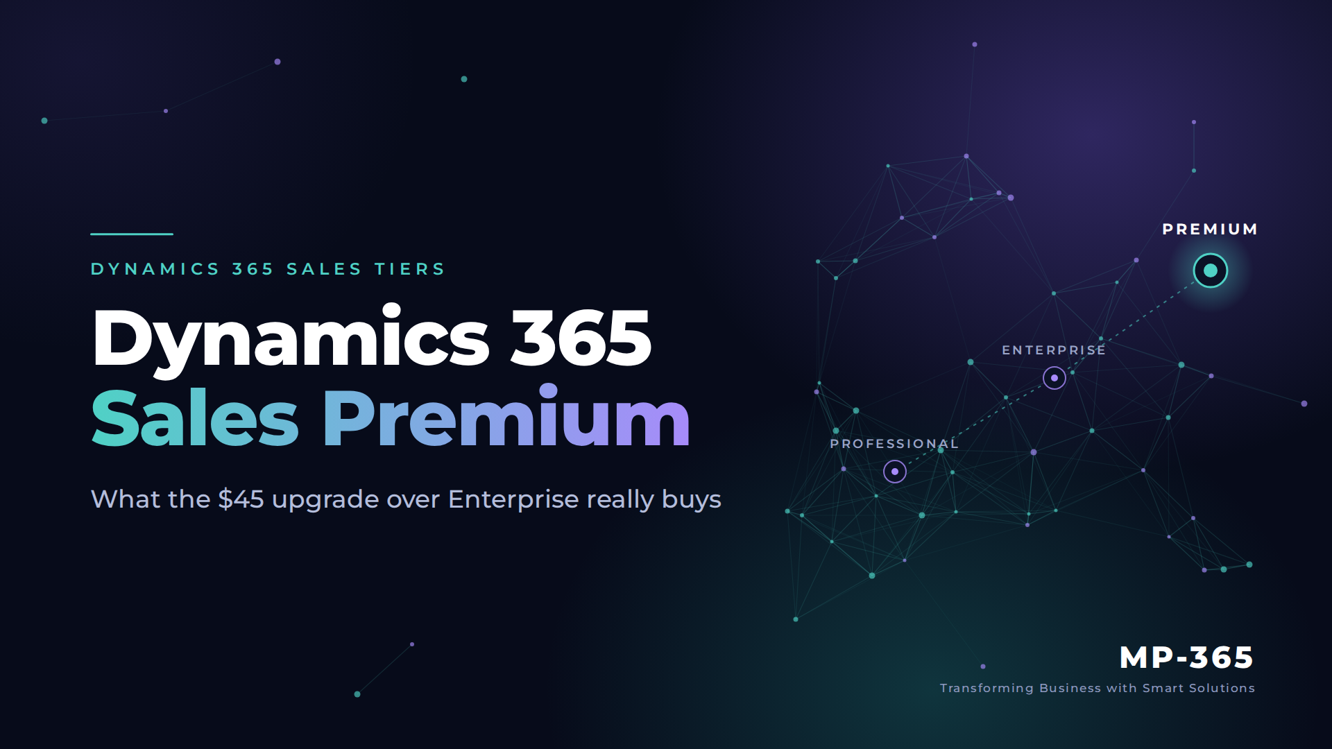 Dynamics 365 Sales Premium: What the $45 Upgrade Over Enterprise Really Buys